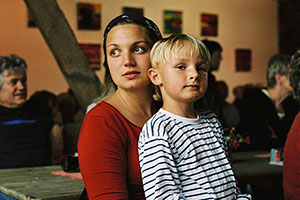 Maria Köpcke mit Sohn Lovis