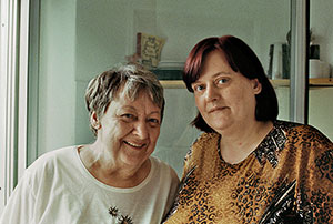 Marina Storbeck mit Mutter